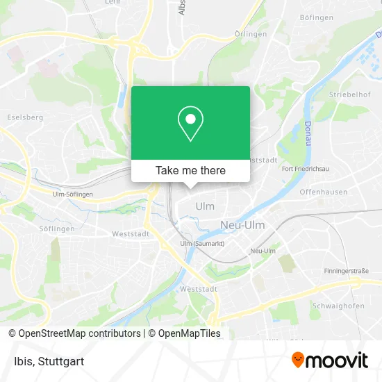 Ibis map