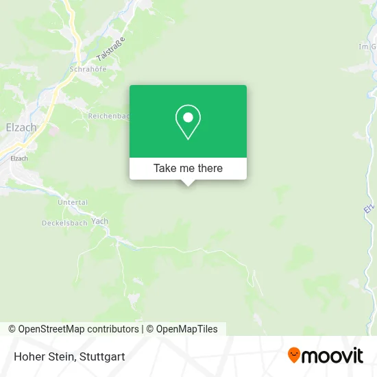 Hoher Stein map