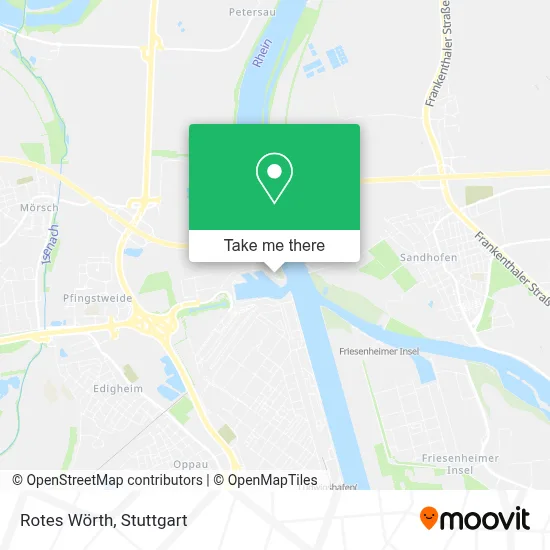 Rotes Wörth map