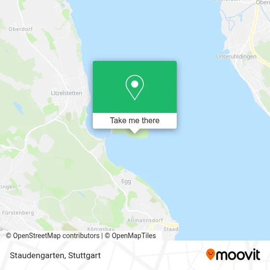 Staudengarten map