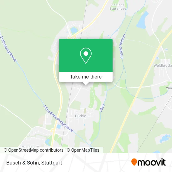 Busch & Sohn map