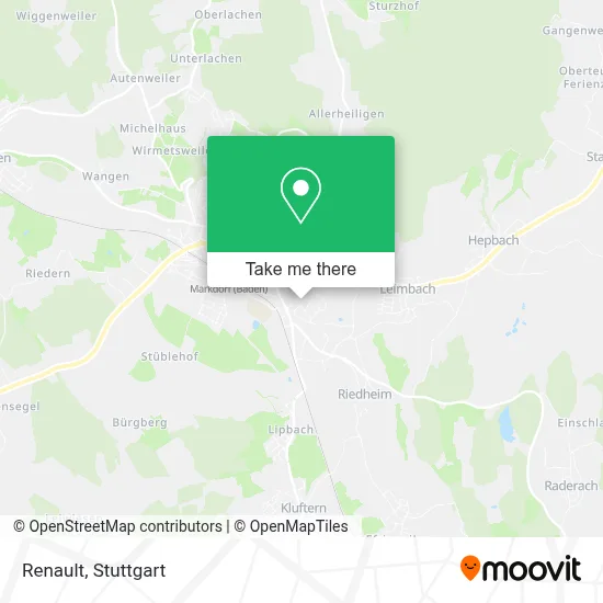 Renault map