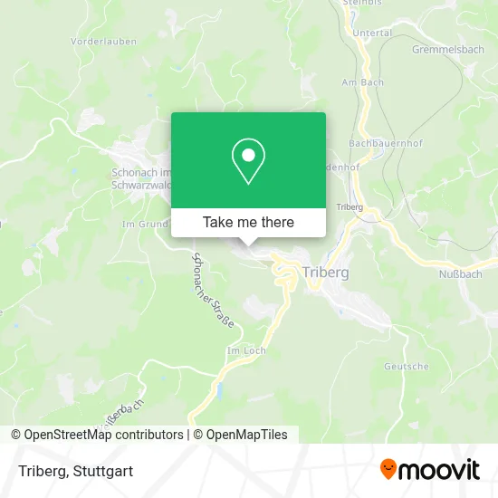 Triberg map