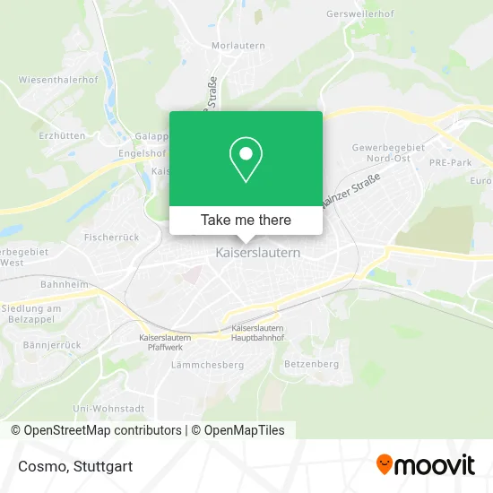 Cosmo map