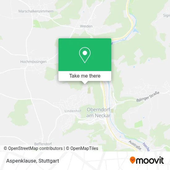 Aspenklause map