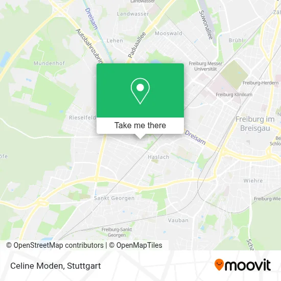 Celine Moden map