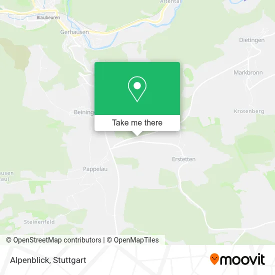 Alpenblick map
