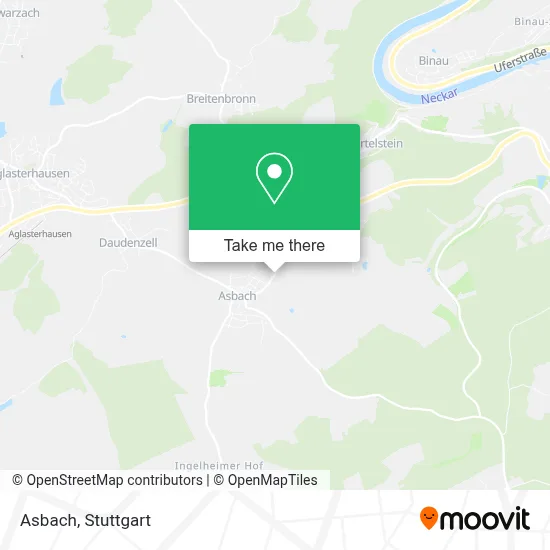 Asbach map