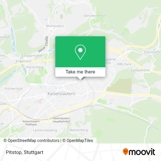 Pitstop map