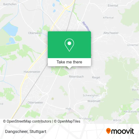 Dangscheer map
