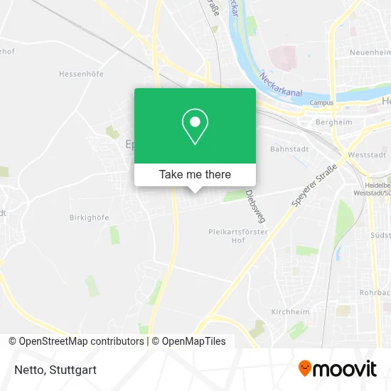 Netto map