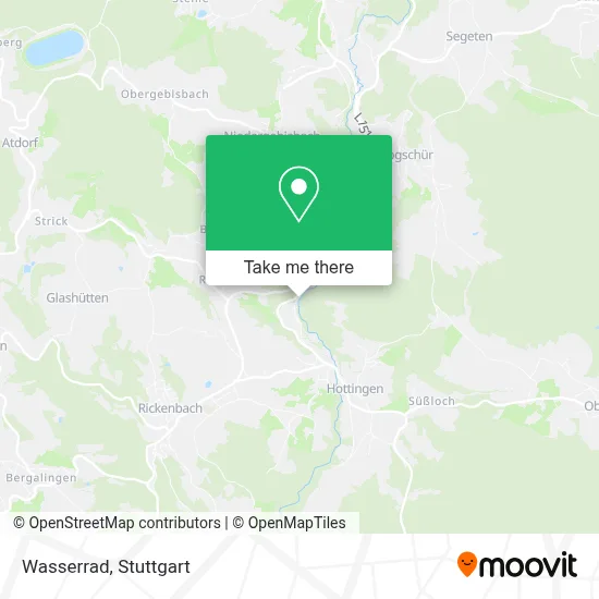 Wasserrad map