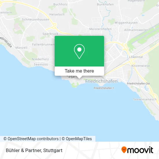 Bühler & Partner map