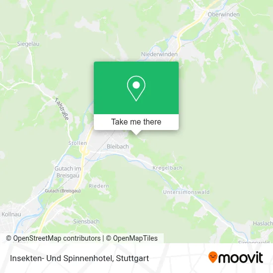 Insekten- Und Spinnenhotel map