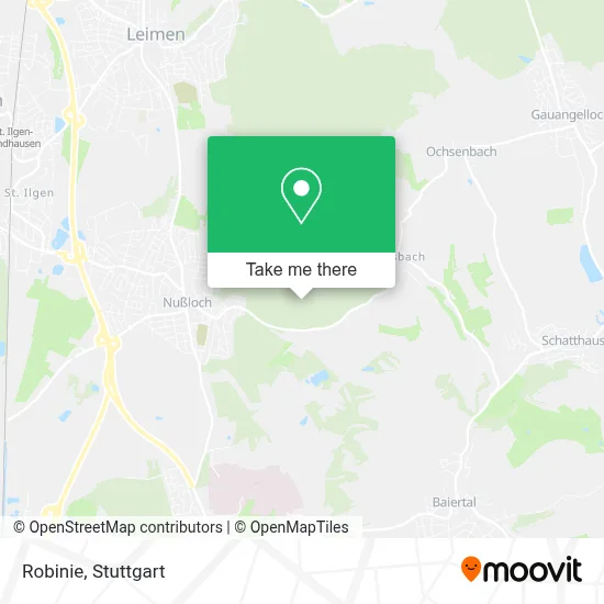 Robinie map