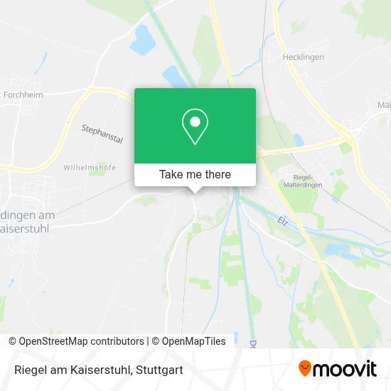 Riegel am Kaiserstuhl map