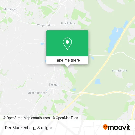 Der Blankenberg map