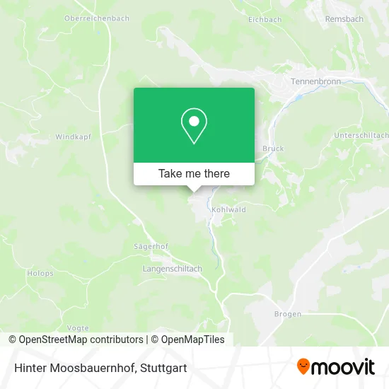 Hinter Moosbauernhof map