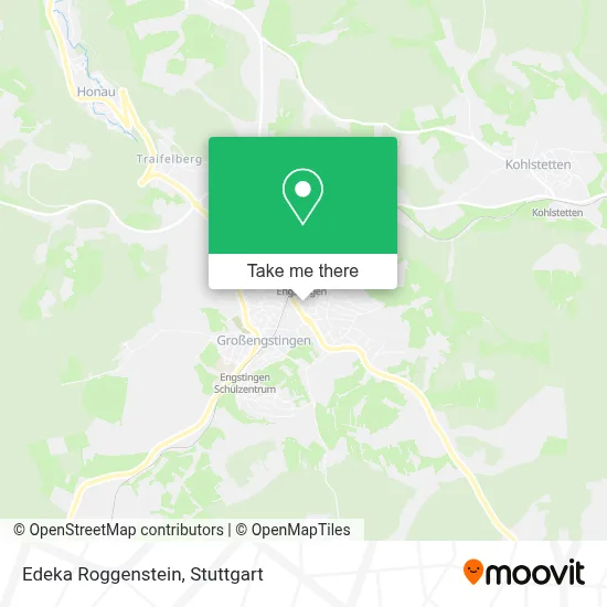 Edeka Roggenstein map