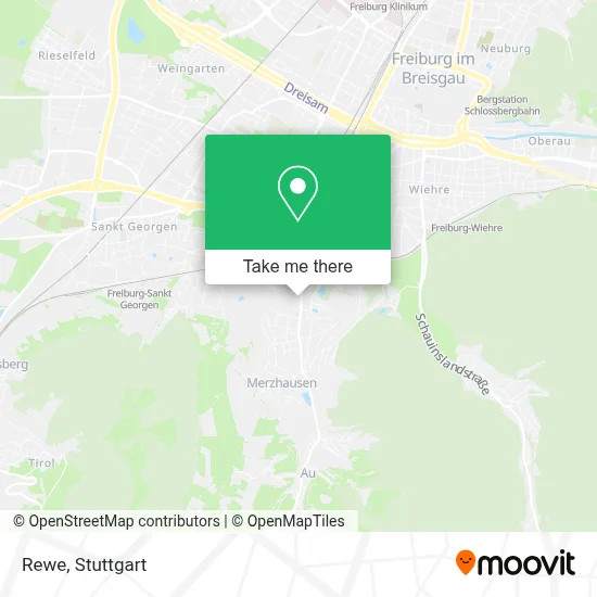 Rewe map