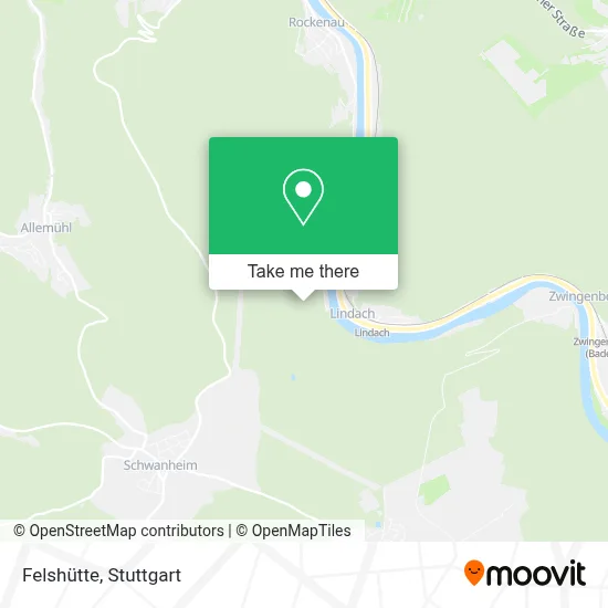 Felshütte map