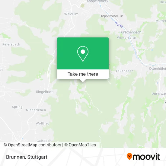 Brunnen map