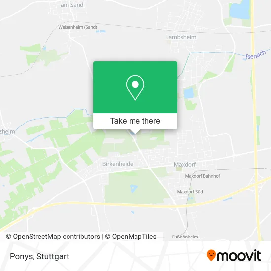 Ponys map