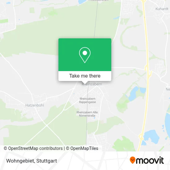Wohngebiet map