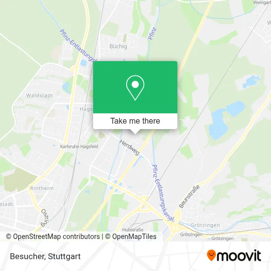 Besucher map