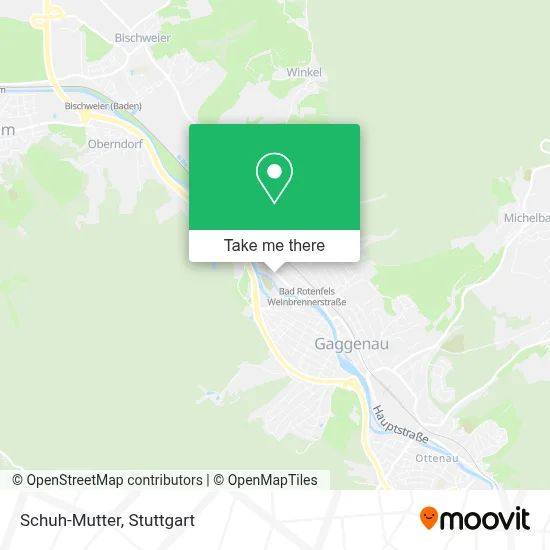 Schuh-Mutter map