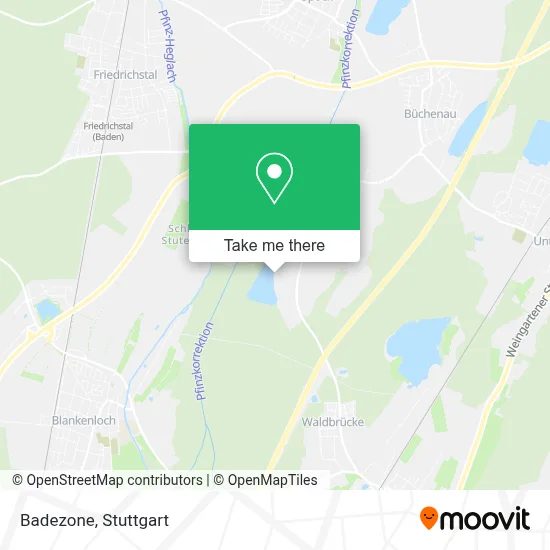 Badezone map
