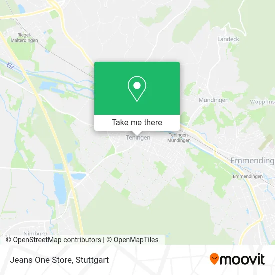 Jeans One Store map