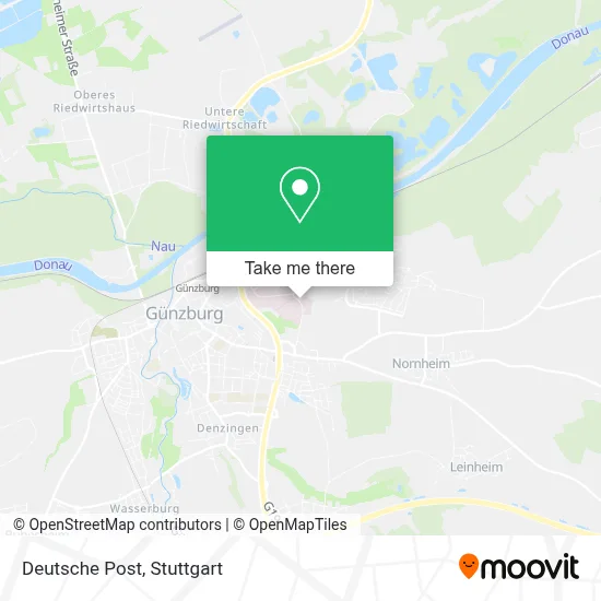 Deutsche Post map