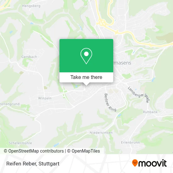 Reifen Reber map
