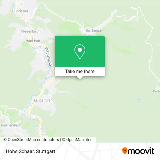 Hohe Schaar map