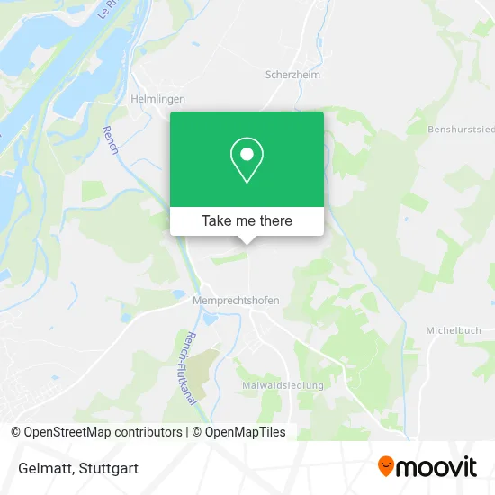 Gelmatt map