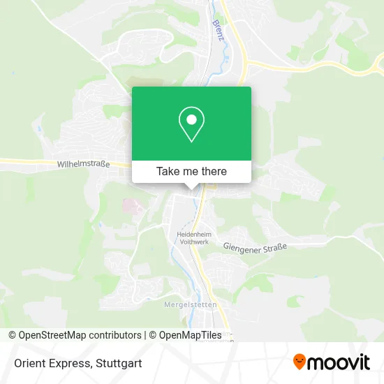 Orientexpress map