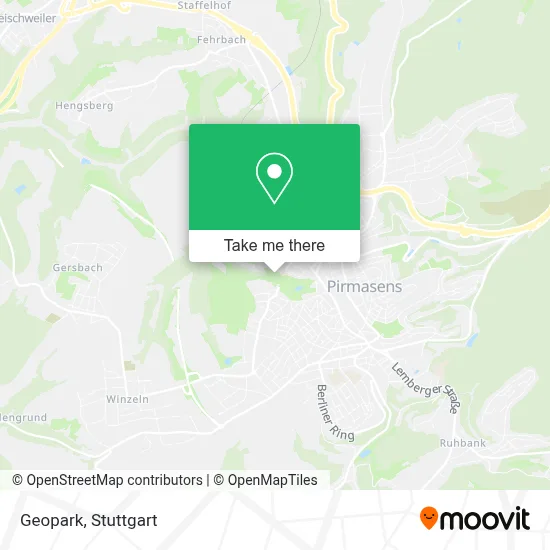 Geopark map