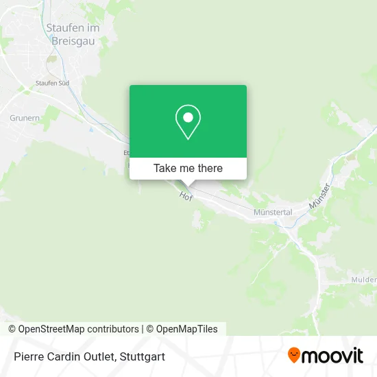 Pierre Cardin Outlet map