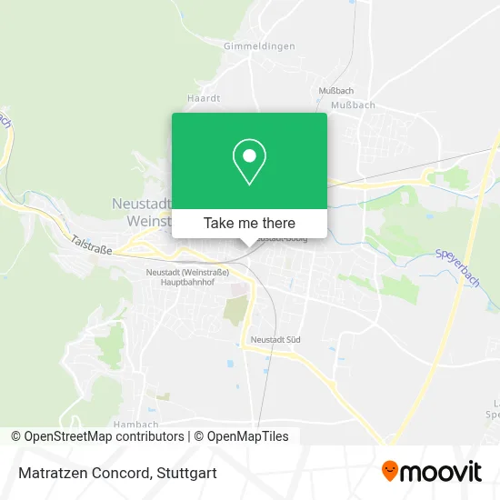 Matratzen Concord map
