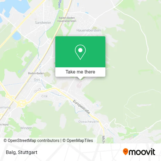 Balg map