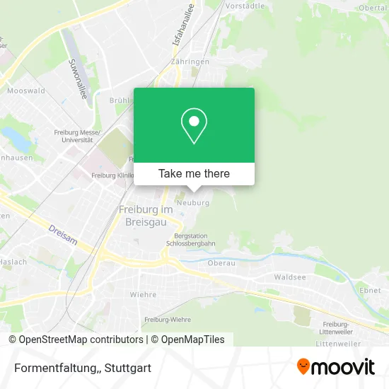 Formentfaltung, map