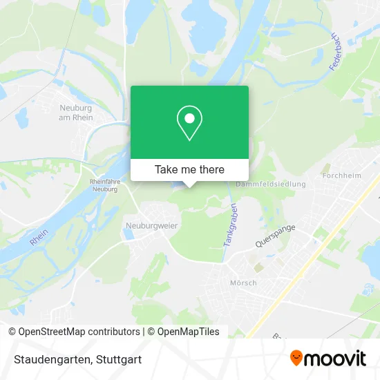 Staudengarten map