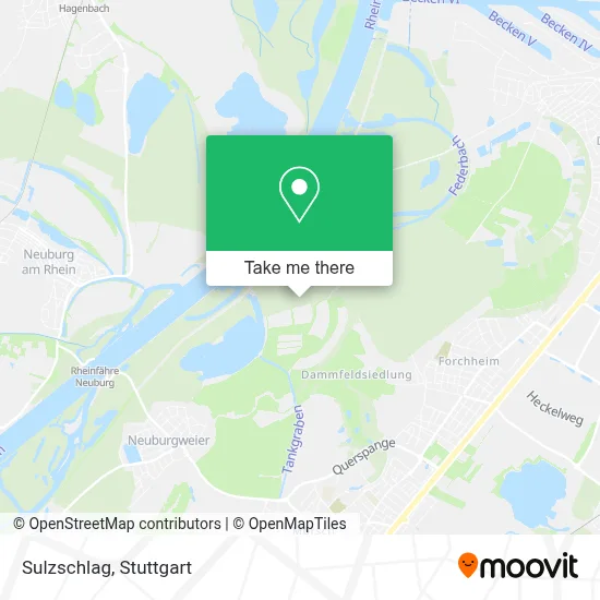 Sulzschlag map