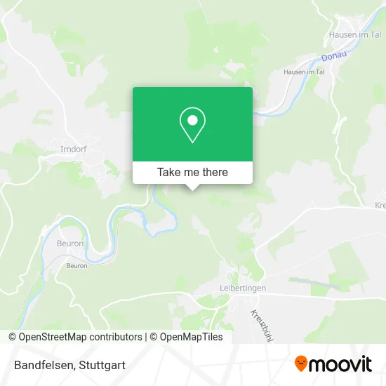 Bandfelsen map