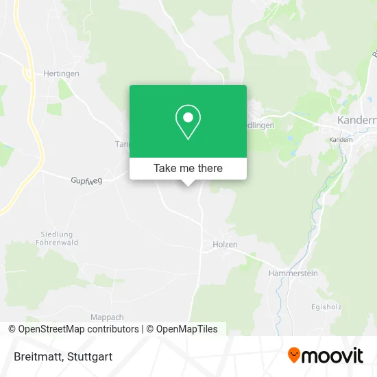 Breitmatt map