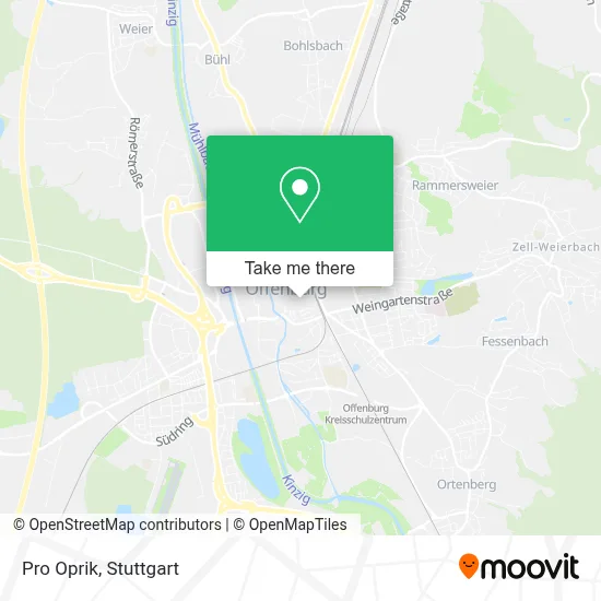 Pro Oprik map
