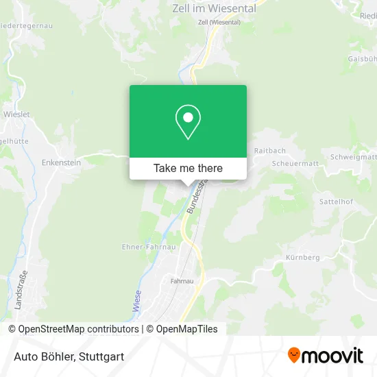 Auto Böhler map