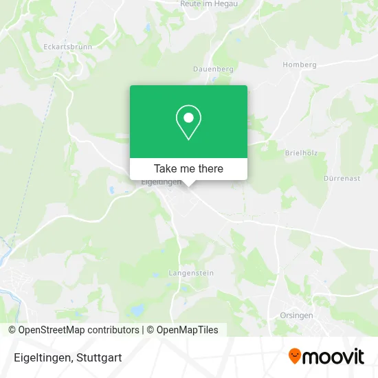 Eigeltingen map