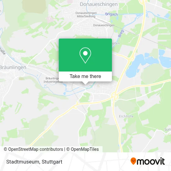 Stadtmuseum map